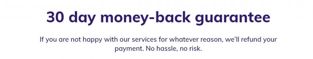 hostinger 30 day money back guarantee